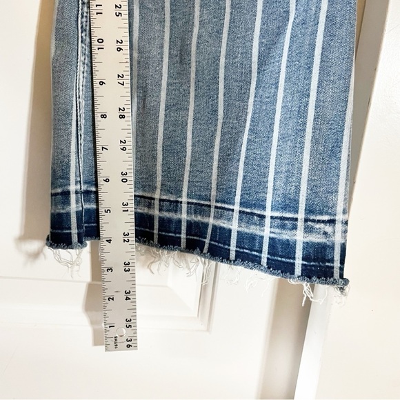 Rock and Roll Denim Pin Stripe Flare Jeans - Picture 12 of 16